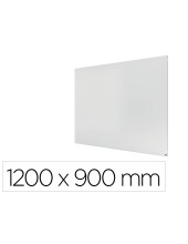 PIZARRA BL.NOBO INFINITY SIN MARCO ACERO LACADO MAGNETICO 1200X900MM