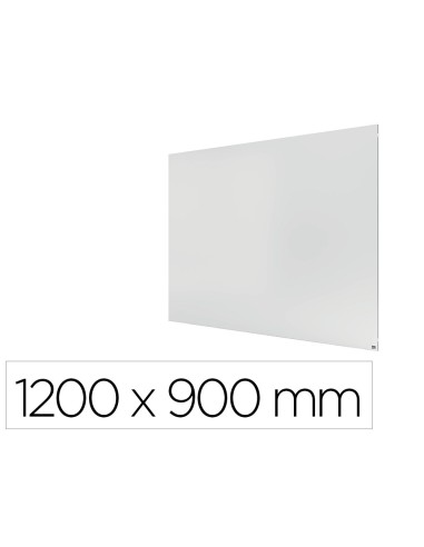 PIZARRA BL.NOBO INFINITY SIN MARCO ACERO LACADO MAGNETICO 1200X900MM