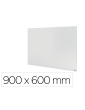 PIZARRA BL.NOBO INFINITY SIN MARCO ACERO LACADO MAGNETICO 900X600MM