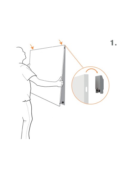 PIZARRA BL.NOBO INFINITY SIN MARCO ACERO LACADO MAGNETICO 900X600MM
