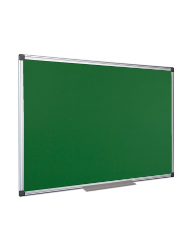 PIZARRA VER MURAL Q-CON.200X100 CM SIN REPISA C/MARCO ALUMINIO