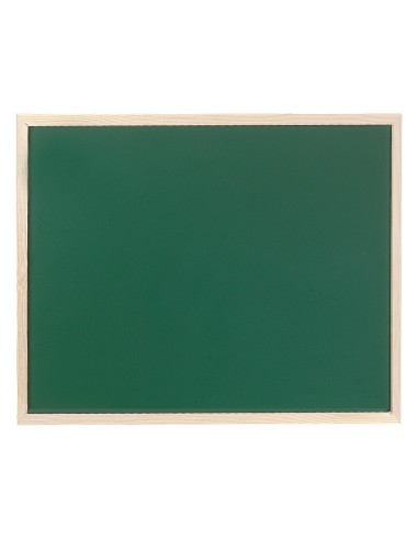 PIZARRA VER Q-CON.MARCO MADERA 60X40 CM SIN REPISA