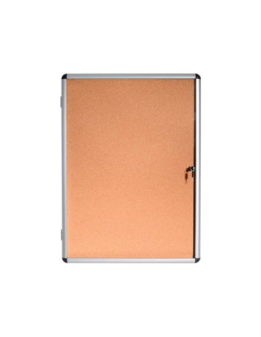 VITRINA ANUNCIOS BI-OFFICE FONDO CORCHO INTERIOR MARCO AL.720X981MM