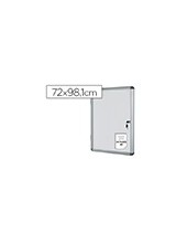 VITRINA ANUNCIOS BI-OFFICE FONDO MAGNETICO INTERIOR 720X981 MM 2