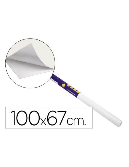 PIZARRA BLANCA CLIPPER ROLLO 100X67 CM