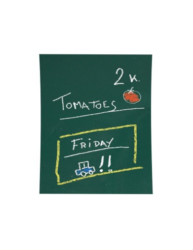 PIZARRA LIDERPAPEL ROLLO ADHESIVO 45X200 CM PARA TIZA COLOR VERDE