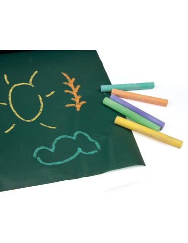 PIZARRA LIDERPAPEL ROLLO ADHESIVO 45X200 CM PARA TIZA COLOR VERDE