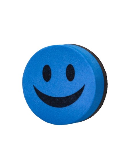 BORRADOR LIDERPAPEL PIZARRA BLANCA REDONDO 5 CM DIAMETRO MAGNETICO C