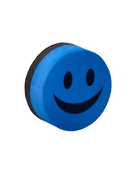 BORRADOR LIDERPAPEL PIZARRA BLANCA REDONDO 5 CM DIAMETRO MAGNETICO C