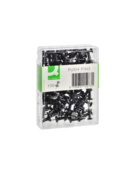 SEÑALIZADOR PLANOS PRESTO NEGRO CAJA 100 UDS.