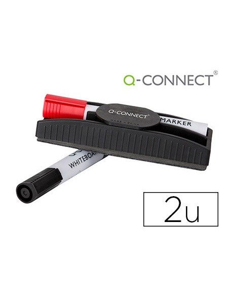BORRADOR Q-CONNECT MAGNETICO ROTULADOR RJ.Y NG.PARA PIZARRA BLANCA