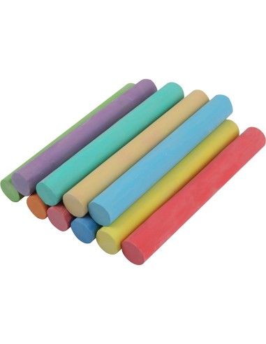 TIZA COLOR ANTIPOLVO CAJA 100 UDS.