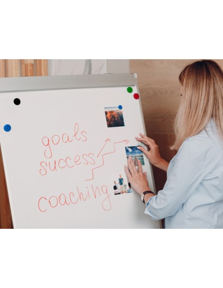 IMANES SUJECION  ECOUSE PP RECICLA PIZARRA MAGNETICA 25MM CAJA 10 UD.