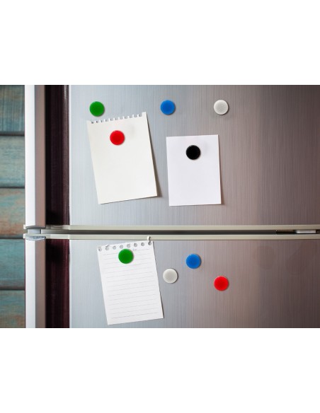 IMANES SUJECION  ECOUSE PP RECICLA PIZARRA MAGNETICA 25MM CAJA 10 UD.