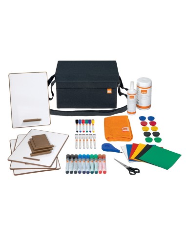 BOLSA KIT ACCESORIOS NOBO PIZARRA BL.230X200X355MM