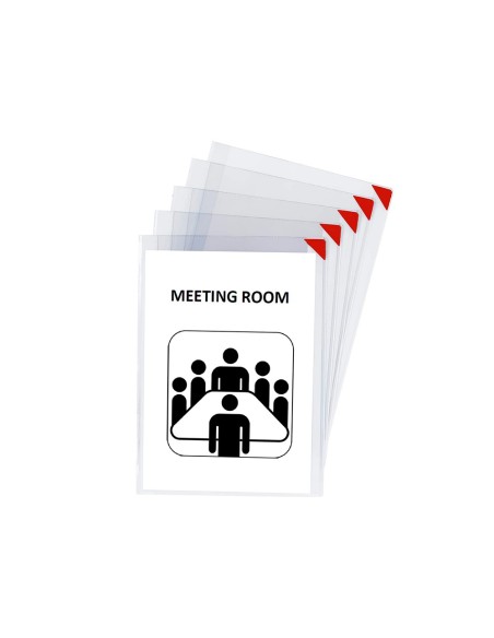 FUNDA TARIFOLD KANG EASY CLIC ADH.REMOVIBLE A5 ESQUINA MAGNETICA CAP.