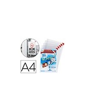 FUNDA TARIFOLD ADHESIVA REMOV.A4 ESQUINA MAGNETICA 10 H.PACK 5 U. 2