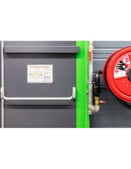 FUNDA TARIFOLD ADHESIVA REMOV.A4 ESQUINA MAGNETICA 10 H.PACK 5 U.