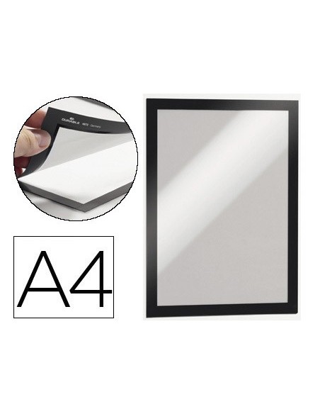 MARCO MAGNETICO A4 DORSO ADH. REMOVIBLE NG.PACK 2 UDS.4872-01