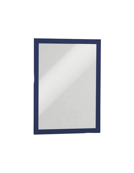 MARCO MAGNETICO A4 DORSO ADH. REMOVIBLE AZ.PACK 2 UDS.4872-07