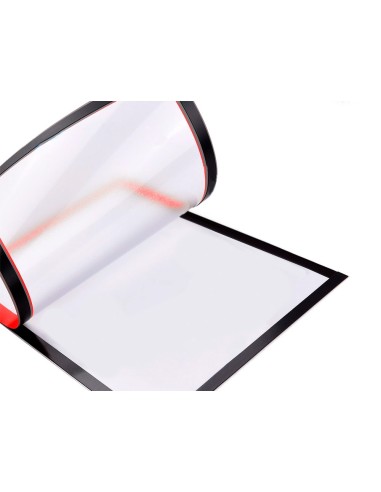 MARCO PORTA ANUNCIOS  MAGNETICO A4 DORSO ADH.REMOV.RJ.