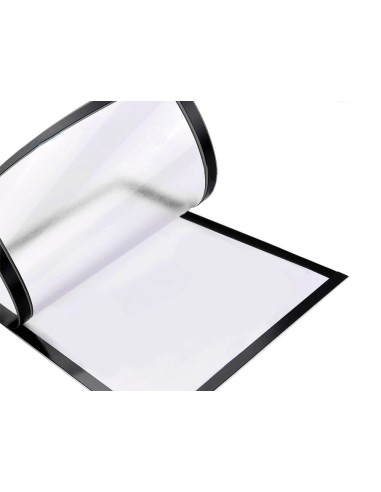 MARCO PORTA ANUNCIOS  MAGNETICO A4 DORSO ADH.REMOV.NG.