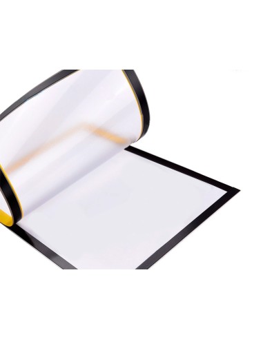 MARCO PORTA ANUNCIOS  MAGNETICO A4 DORSO ADH.REMOV.AM.