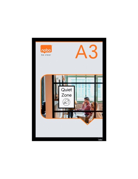 MARCO PORTA ANUNCIOS NOBO A3 MARCO MAG. AUTOADHESIVO NG.PACK 2 UD.