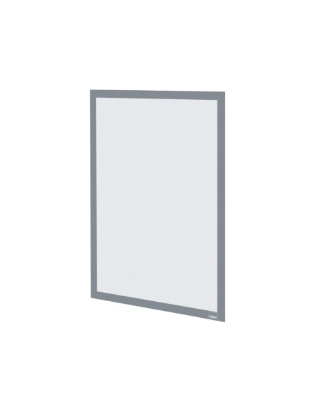 MARCO PORTA ANUNCIOS NOBO A3 MARCO MAG.AUTOADHESIVO PLATA PK.DE 2 UD.