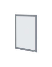 MARCO PORTANUNCIOS NOBO A4 MARCO MAG. AUTOADHESIVO PLATA PK.DE 2 UD.