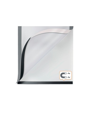 MARCO PORTANUNCIOS NOBO A4 MARCO MAG. AUTOADHESIVO PLATA PK.DE 2 UD.