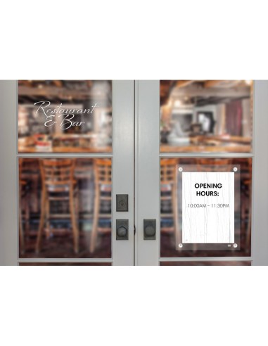 MARCO PORTANUNCIOS NOBO ACRILICO TPTE. REMOV.A4 S/MARCO 261X24X346MM