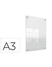 MARCO PORTANUNCIOS NOBO ACRILICO TPTE. REMOV.A3 S/MARCO 348X24X471MM