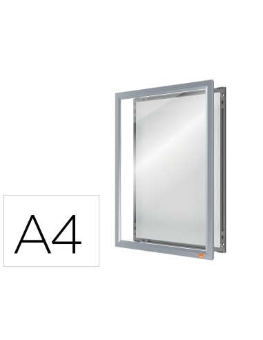 MARCO PORTANUNCIOS NOBO IMPRESSION PRO A4 MARCO CLIP AL.235X13X325MM