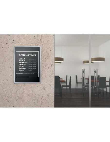 MARCO PORTANUNCIOS NOBO IMPRESSION PRO A4 MARCO CLIP AL.235X13X325MM