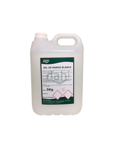 GEL MANOS DAHI NACARADO GARRAFA 5 LITROS