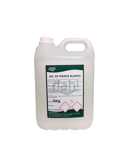 GEL MANOS DAHI NACARADO GARRAFA 5 LITROS