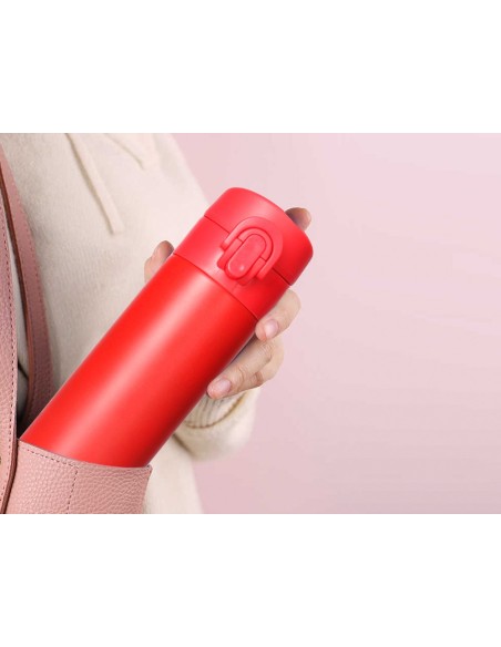 TERMO ACERO INOXIDABLE DOBLE COBERTURA APERTURA FACIL BOTON 330