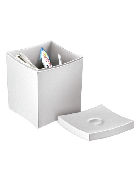 CAJA INFUSIONES CEP CON TAPA DESMONTABLE POLIESTIRENO 90X90X115 MM