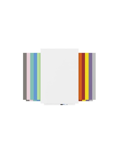 PIZARRA ROCADA LACADA MAGNETICA 55X75 CM AZ.