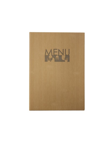 PORTA MENUS LIDERPAPEL PU 22,5 X 32 CM CON 4 FUNDAS