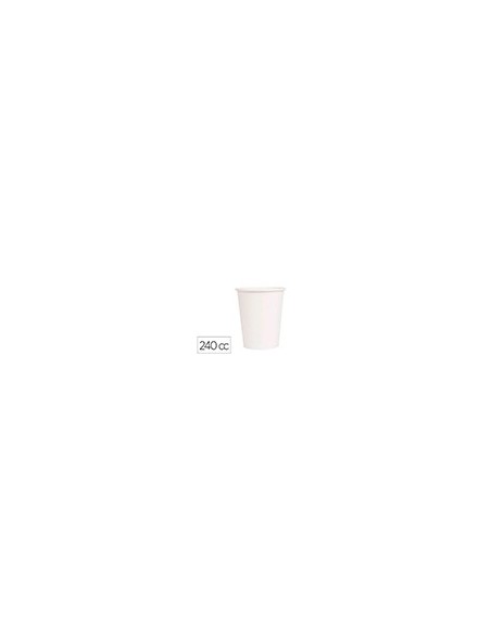 VASO TERMICO CARTON 240 CC PAQUETE DE 50 UNIDADES