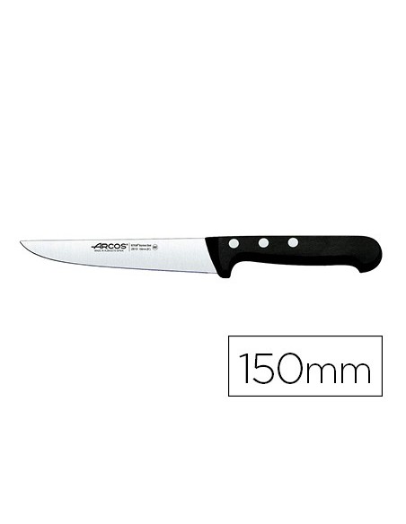CUCHILLO COCINA ARCOS UNIVERSAL HOJA ACERO INOXIDABLE 150 MM