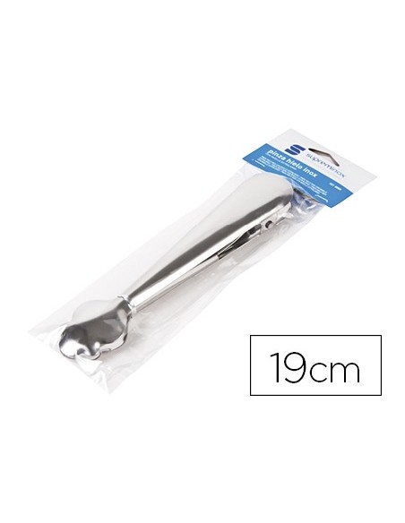 PINZA HIELO SUPREMINOX MUELLE ACERO INOXIDABLE 19 CM