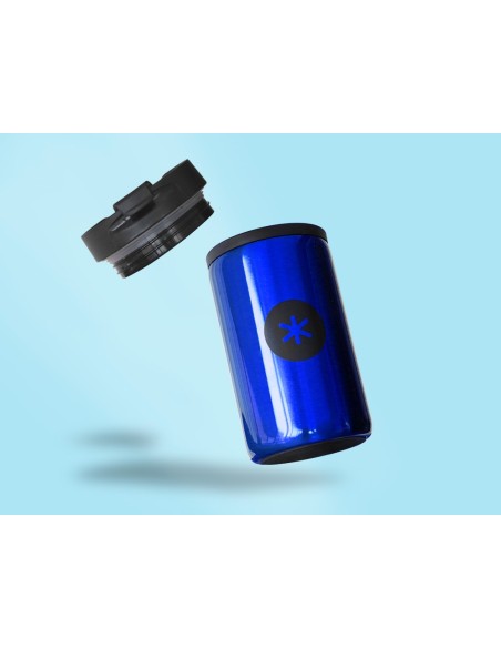 VASO ANTARTIK ACERO INOXIDABLE T.DOSIFICADOR ACOLCHADA 290 ML AZ.