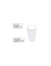VASO PLAST.BL.220 CC PQ.DE 100 UD. 2