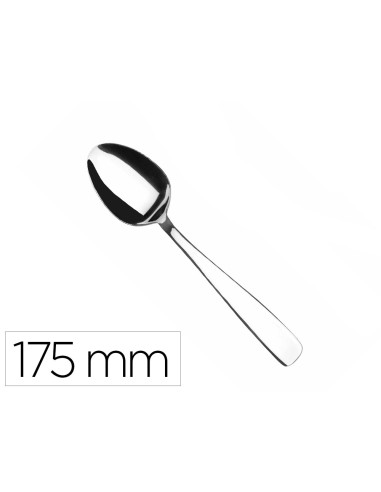 CUCHARA POSTRE JAY MESA HOTEL ACERO INOXIDABLE 18/10 181MM