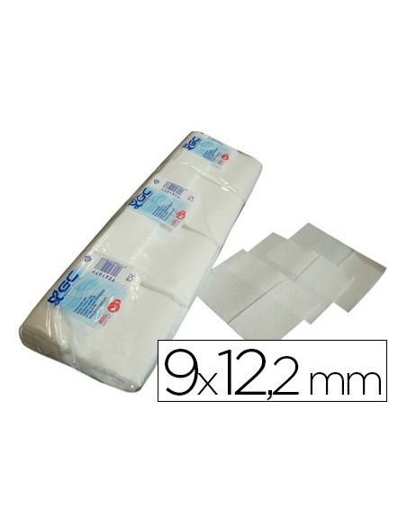 SERVILLETAS MINI SERVIS BLANCA9X122 CMS PAQUETE 400 1 CAPA