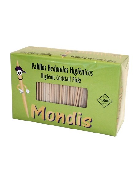 PALILLOS DE DIENTES ENFUNDADOS EN CELOFAN PAQUETE DE 1000