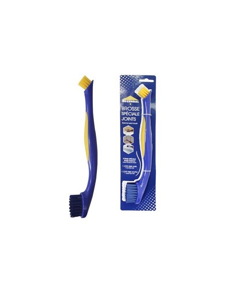 CEPILLO ROZENBAL DOBLE FIBRA DURA SUAVE JUNTAS RINCONES 27,5X4X2,8 CM